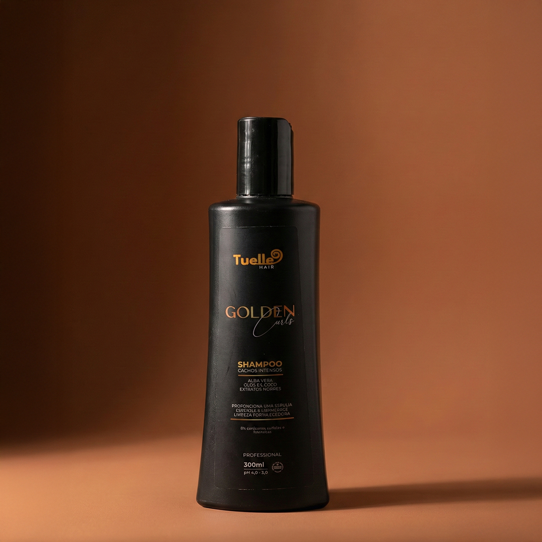 Shampoo Golden Curls Cachos Intensos - Tuelle Hair